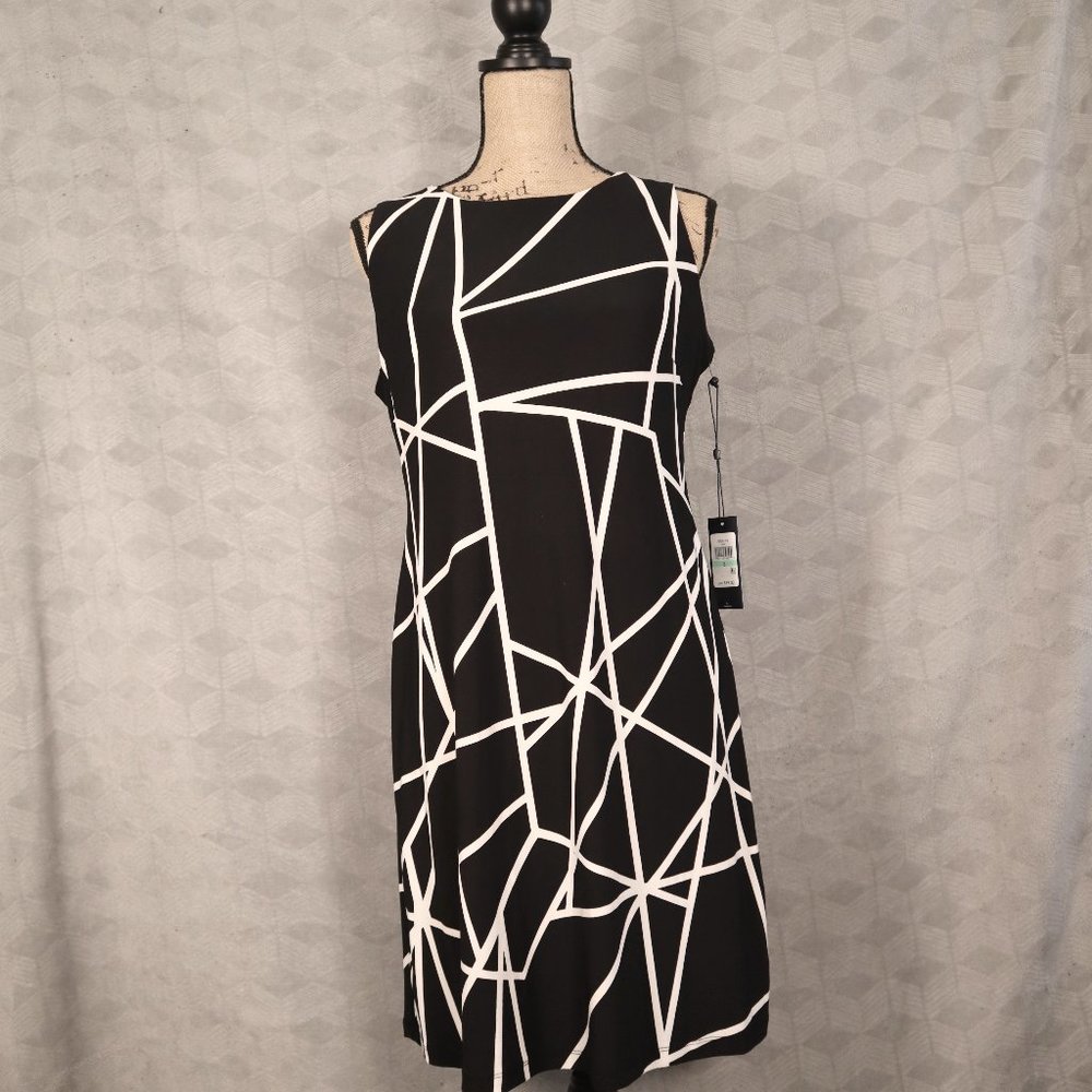 NWT Timmy Hilfiger Geometric Pattern Dress